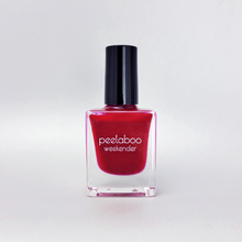 Load image into Gallery viewer, peel off nail polish in pomegranate color
