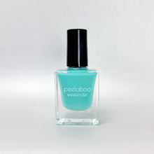 Load image into Gallery viewer, peel off nail polish in pastel teal color