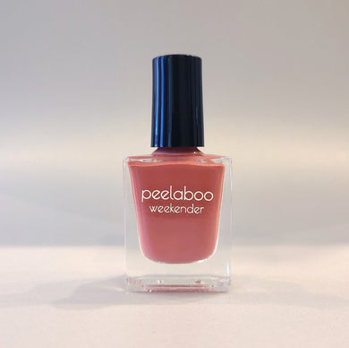 peel off nail polish of peelaboo milkyberry color