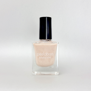 peel off nail polish in shimmery pale pink color