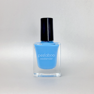 peel off nail polish in pastel blue color